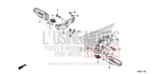 MARCHE CRF125FK de 2019